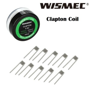 Έτοιμες αντιστάσεις Clapton WISMEC 10 τεμάχια